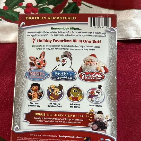 The Original Christmas Classic 4 DVD Set. Limited keepsake edition + Bonus CD. - Picture 2 of 10